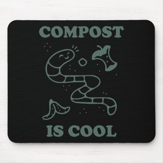 Bio landwirtschaftliche Kompostierung - Compost is Mousepad (Vorne)