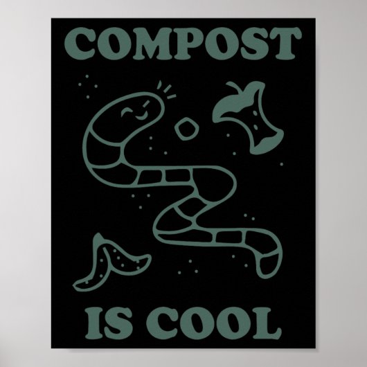 Bio landwirtschaftliche Kompostierung - Compost is Poster (Vorne)