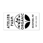 BIO LANDWIRTSCHAFTLICHES ETIKETT ODER BRIEFMARKE D PERMASTEMPEL (Design)