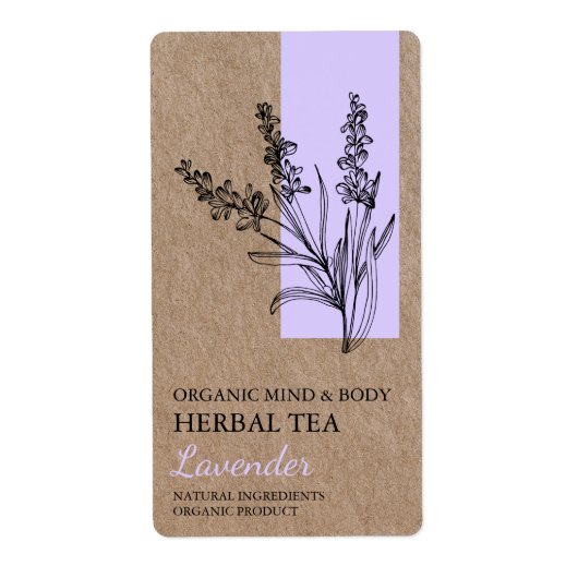 Bio Lavendel-Teebuch-Kraftwerk (Vorne)