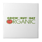 Bio Lebensmittel Fliese (Vorderseite)