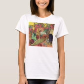 Bio Lebensmittel, Gartengemüse, blühende Blume T-Shirt (Vorderseite)