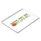 Bio Lebensmittel Notizblock (Linke Seite)