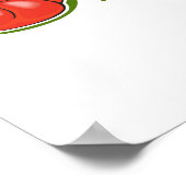 Bio Lebensmittel Poster (Ecke)