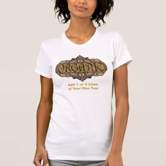 Bio Lebensmittel T-Shirt (Vorderseite)