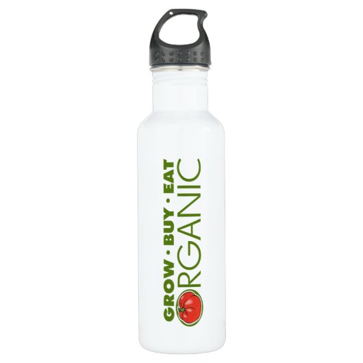 Bio Lebensmittel Trinkflasche (Vorderseite)