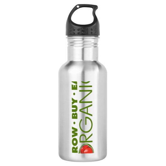 Bio Lebensmittel Trinkflasche (Vorderseite)
