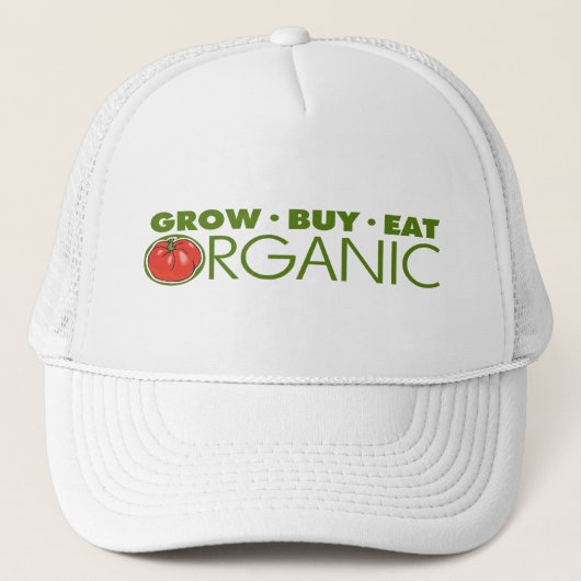 Bio Lebensmittel Truckerkappe (Vorderseite)