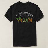Bio LebensmittelPflanzenbasiertVegetarischGemüseVe T-Shirt (Design vorne)