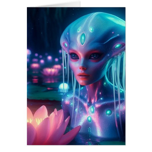 Bio-Leuchtende Schwimmkurven Alien Alle Beschwerde (Vorne)