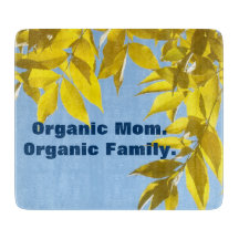 Bio Mama-Bio Familien-Glasschneiden-Bretter