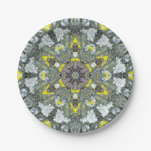 Bio Mandalas-Moos-Reihe eine Pappteller