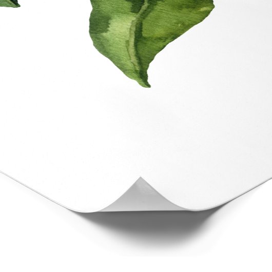 Bio Mandarinen Poster (Ecke)