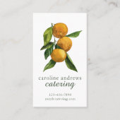 Bio Mandarinen Visitenkarte (Vorderseite)