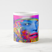 Bio Maschine Jumbo-Tasse (Vorderseite)
