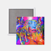 Bio Maschine Magnet (Vorderseite/Rückseite)