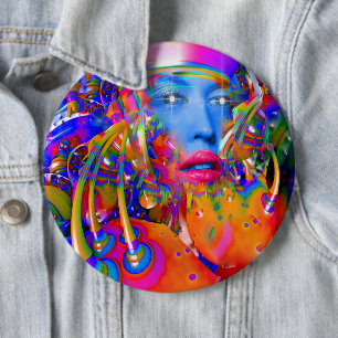 Bio Maschinenknopf Button