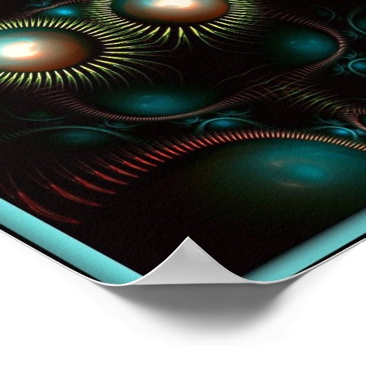 BIO-MECH: EVOLUTION ODER REVOLUTION POSTER (Ecke)