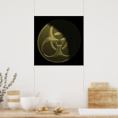 Bio-Mechanische Infektion Poster (Küche)