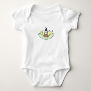 Bio meditierender Gnome Baby Strampler