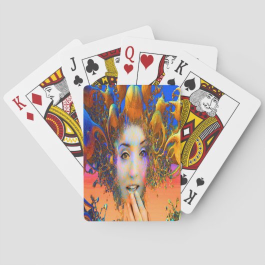 Bio Medusa Spielkarten (Rückseite)