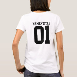 Bio minimalistisch natürliche Hochzeit DESIGN EDIT T-Shirt