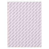 Bio minimalistisch natürliche Hochzeit DESIGN EDIT Tischdecke (Vorderseite)