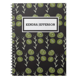 Bio Muster Notizblock