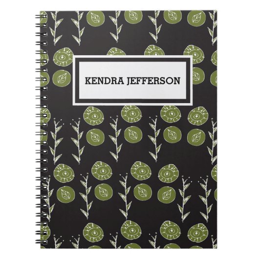 Bio Muster Notizblock (Vorderseite)