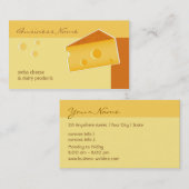 Bio Nahrungsmittelspeicher-Geschäfts-Karte Visitenkarte (Vorne/Hinten)