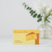 Bio Nahrungsmittelspeicher-Geschäfts-Karte Visitenkarte (Stehend Vorderseite)