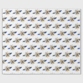 Bio Natural Merriest Weihnachten Geschenkpapier (Flach)