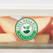 Bio Naturgesundheitssiegel Etiketten (Befestigt)