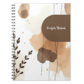 Bio Neutralflusszusammensetzung Notizblock (Vorderseite)