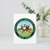 Bio New York Postkarte (Stehend Vorderseite)