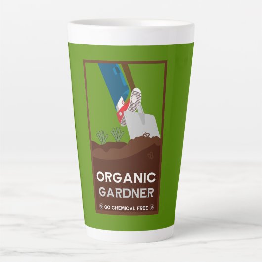 Bio Öko Landwirtschaft Milchtasse (Vorderseite)