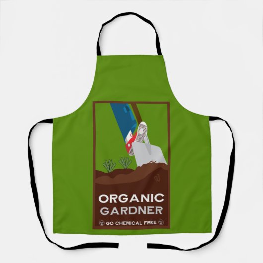 Bio Öko Landwirtschaft Schürze (Vorderseite)