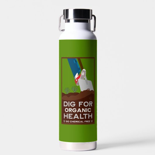 Bio Öko Landwirtschaft Trinkflasche (Vorne)