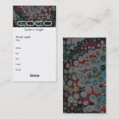 Bio Öl Visitenkarte (Vorne/Hinten)