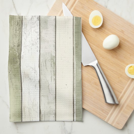 Bio Olivenöl Elfenbein Imitate Holz Streifen Weihn Geschirrtuch