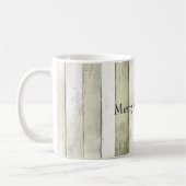 Bio Olivenöl Elfenbein Imitate Holz Streifen Weihn Kaffeetasse (Links)