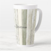 Bio Olivenöl Elfenbein Imitate Holz Streifen Weihn Milchtasse (Rechte Ecke)