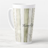 Bio Olivenöl Elfenbein Imitate Holz Streifen Weihn Milchtasse (Linke Ecke)