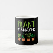 Bio Pflanze Manager Pflanze Lover Fun Puff Kaffeetasse (Mittel)