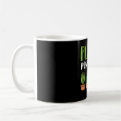 Bio Pflanze Manager Pflanze Lover Fun Puff Kaffeetasse (Links)