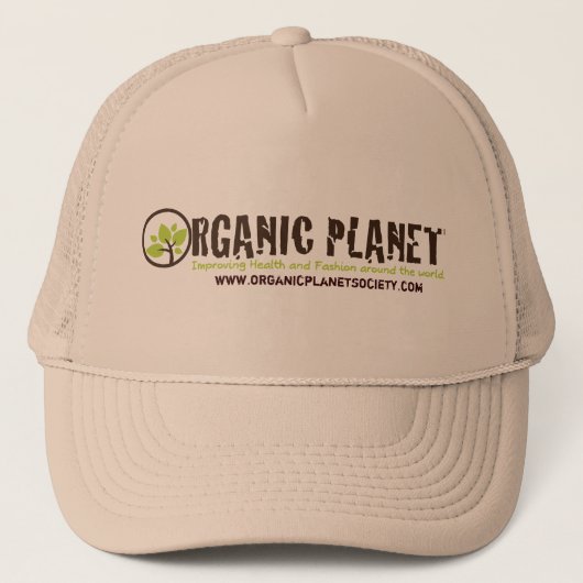 Bio Planet Trucker Hats Truckerkappe (Vorderseite)