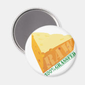 Bio Planetenmagnete aus Rohkäse Magnet (Vorderseite/Rückseite)