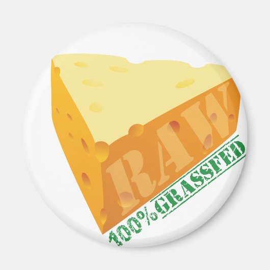 Bio Planetenmagnete aus Rohkäse Magnet (Vorne)