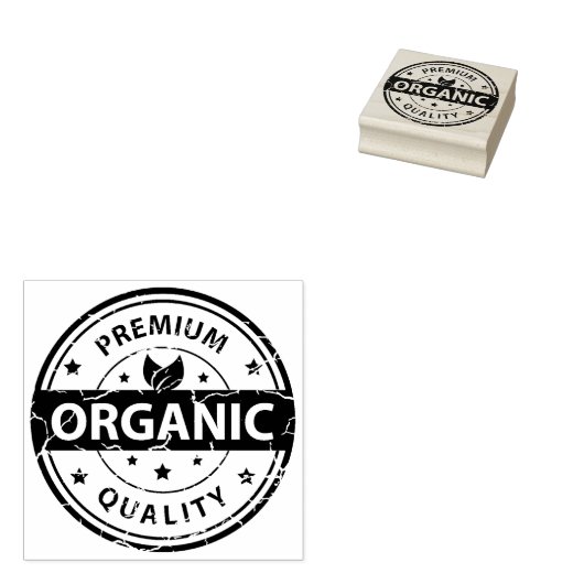 Bio Premium-Produkt Gummistempel (Stempel)