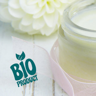 Bio Product, Organic, Eco Friendly   Gummistempel